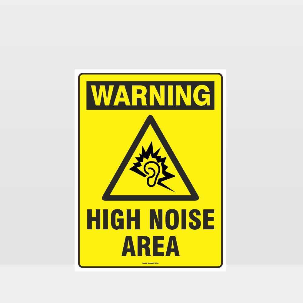 Custom Signs Personalized,Warning High Noise Area Sign