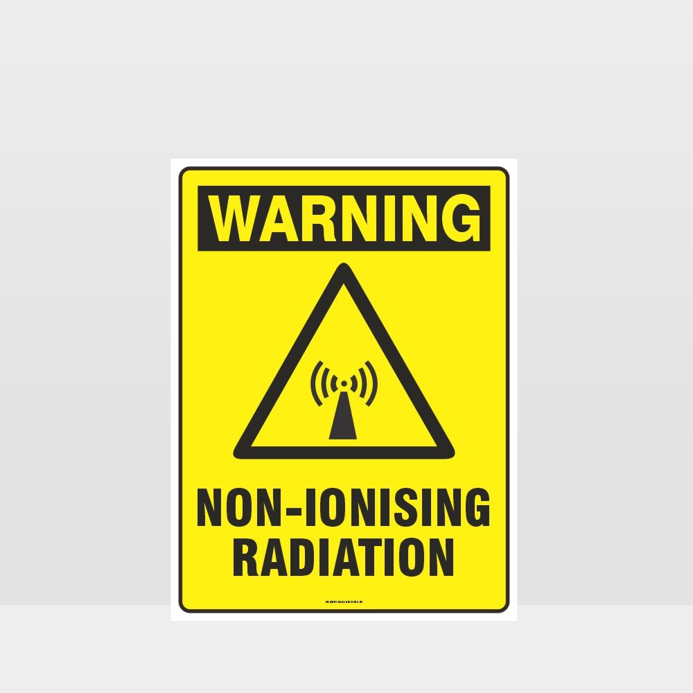 Custom Signs For Business,Warning Non-Ionising Radiation Sign