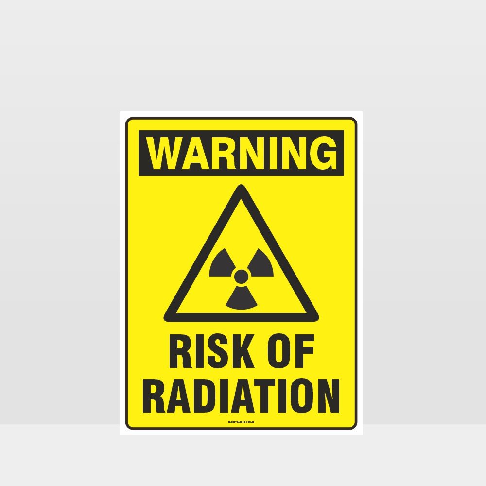 Custom Signs Outdoor Metal,Warning Risk Of Radiation Sign