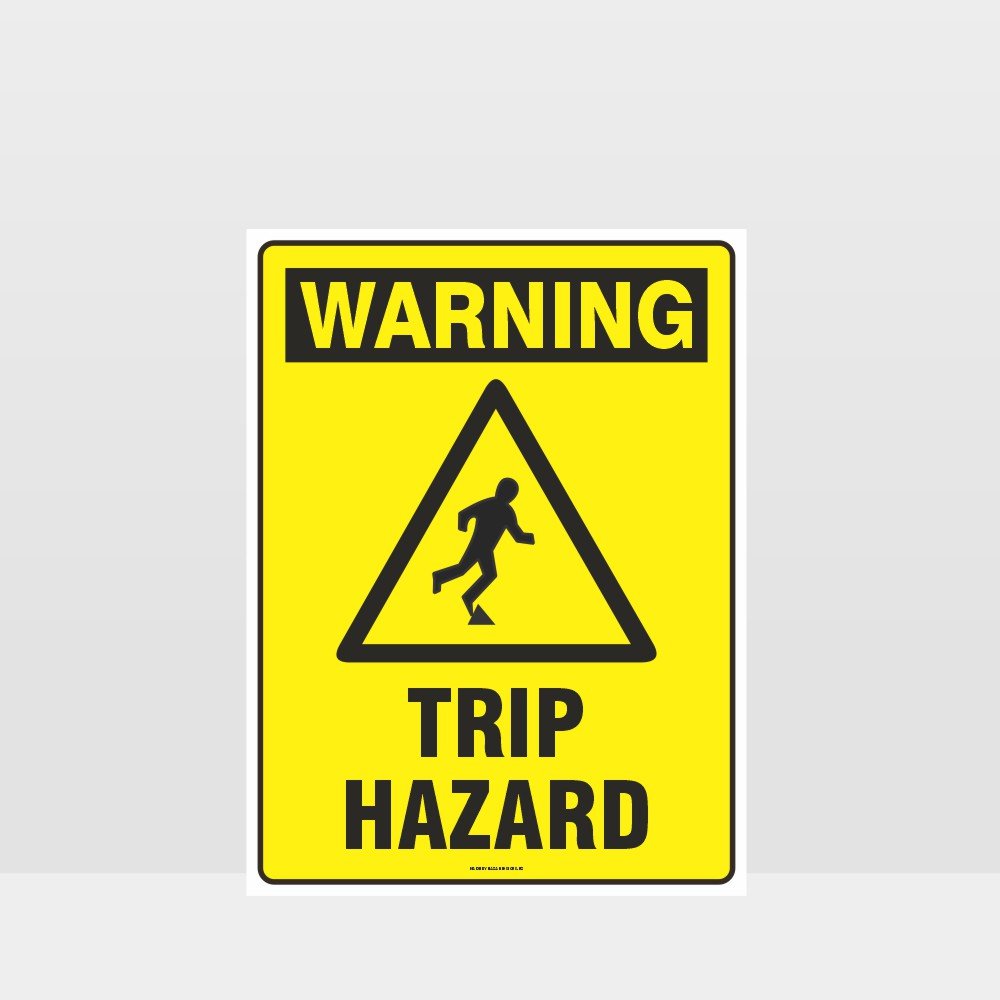 Customized Hazard Signs,Warning Trip Hazard Sign