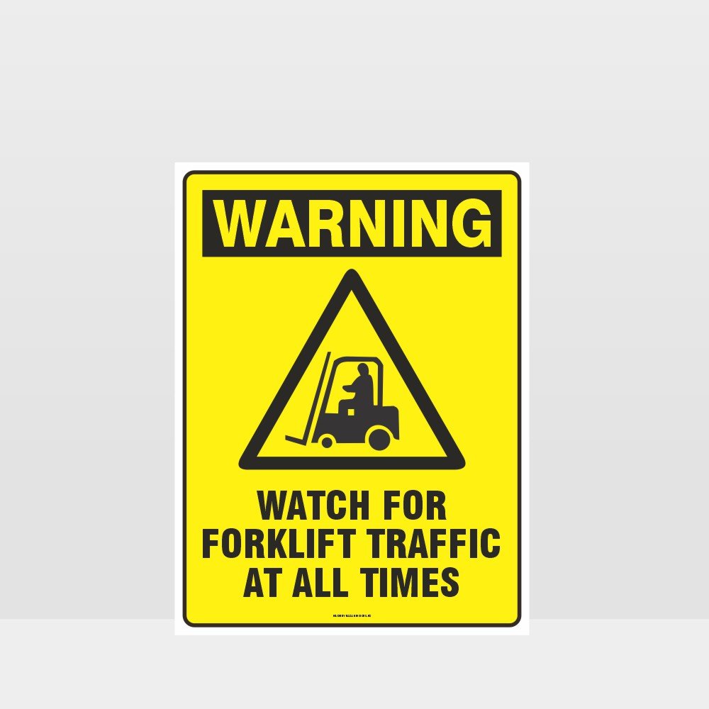 Customized Safety Signs,Warning Watch For Forklift Traffic Sign