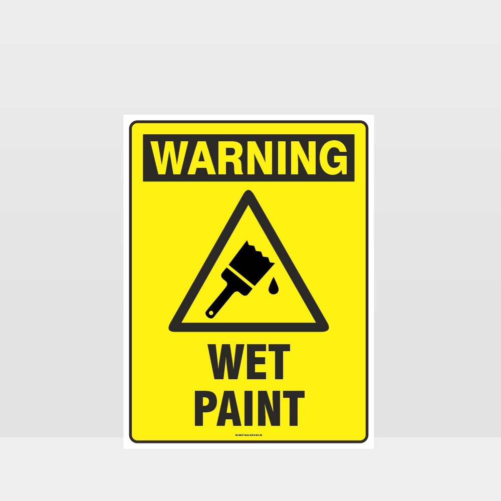Custom Yard Signs,Warning Wet Paint Sign
