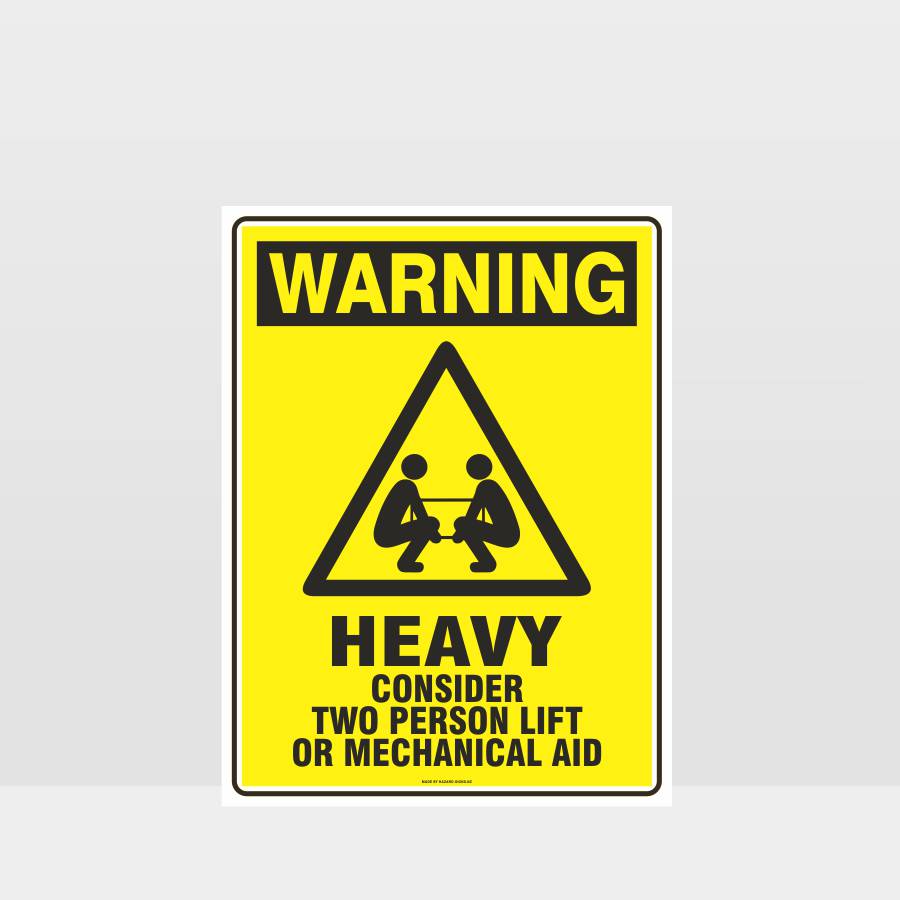 Custom Signs Personalized,Warning Heavy Sign