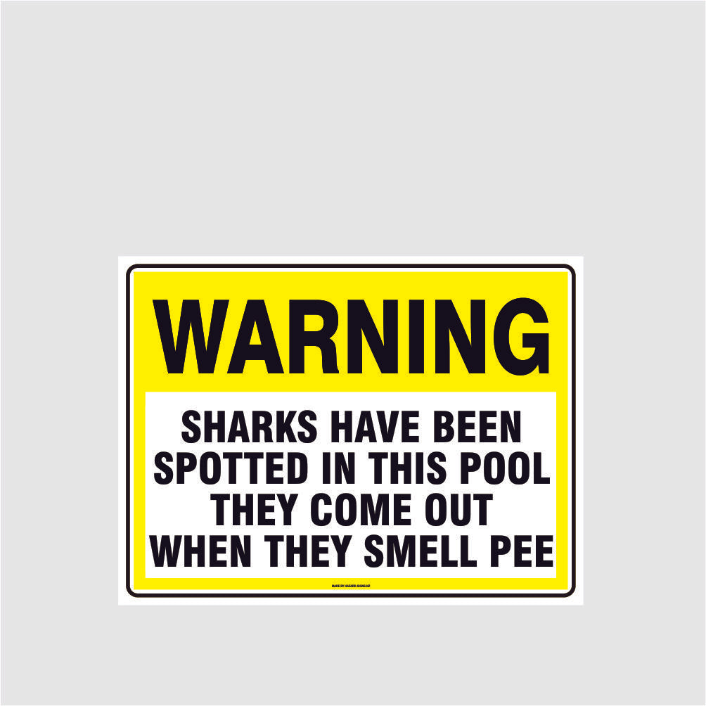 Custom Signs Personalized,Warning Sharks Spotted