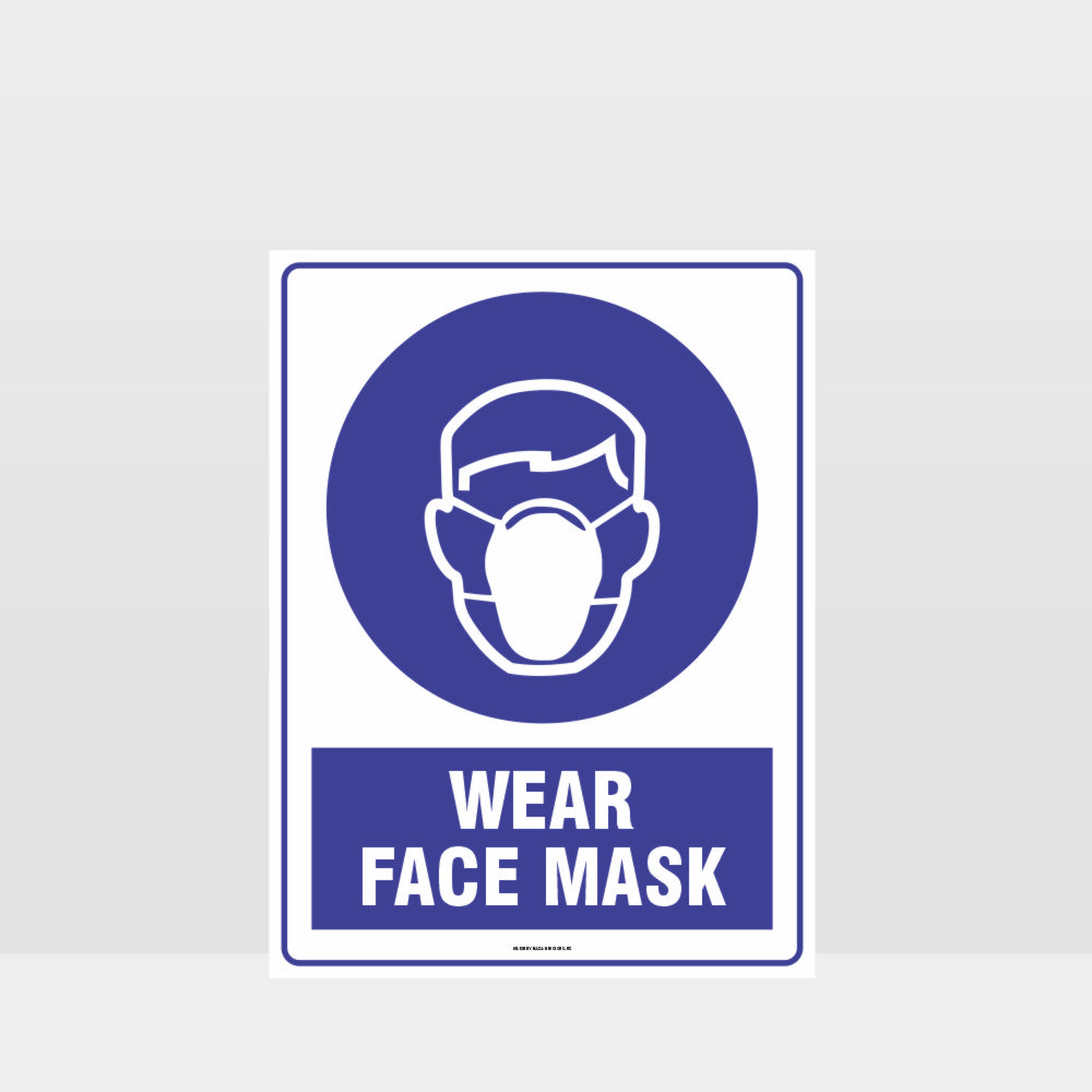 Custom Signs Outdoor Metal,Mandatory Wear Face Mask Sign