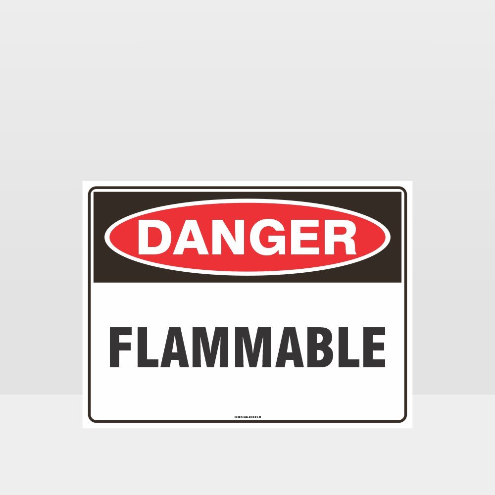Custom Signs Outdoor Metal,Danger Flammable Sign