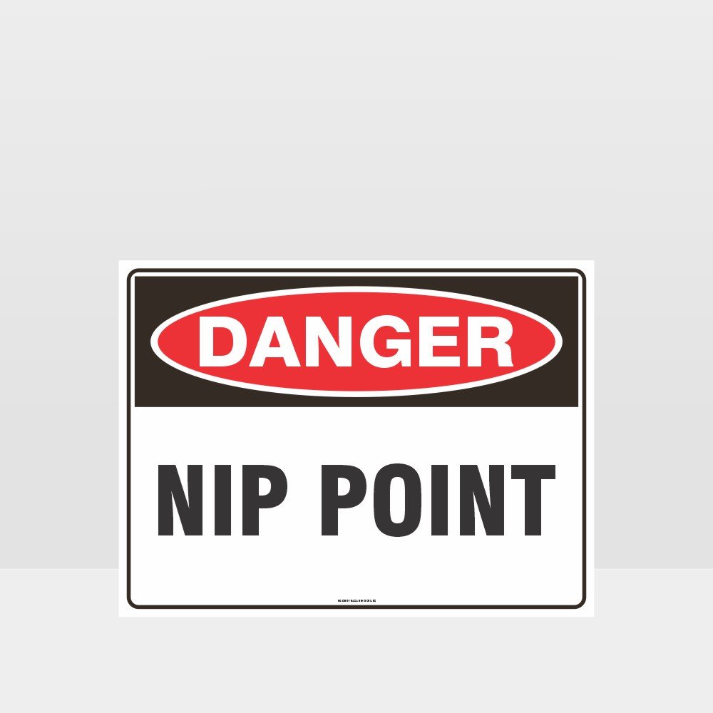 Custom Signs Personalized,Danger Nip Point Sign