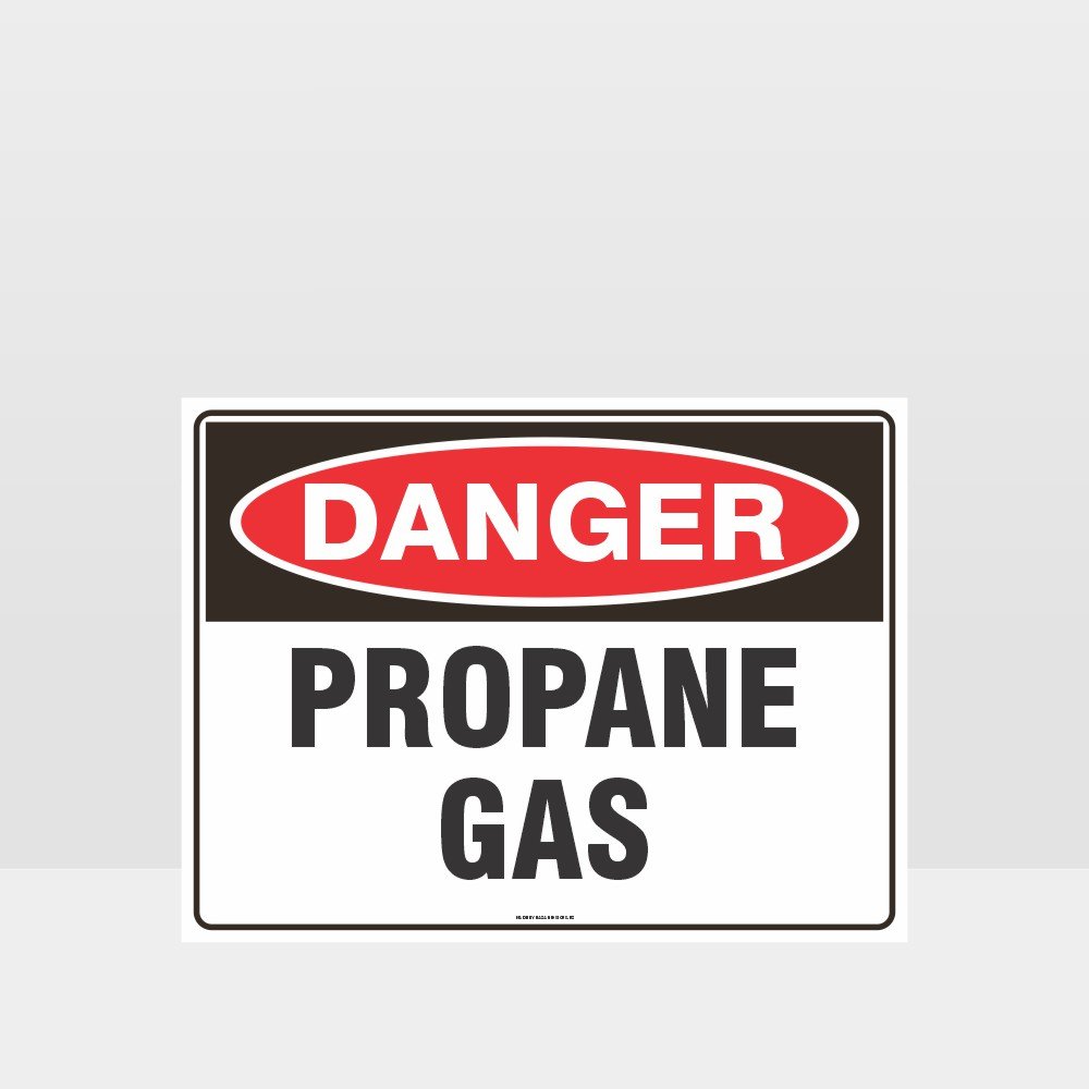 Custom Sign,Danger Propane Gas Sign
