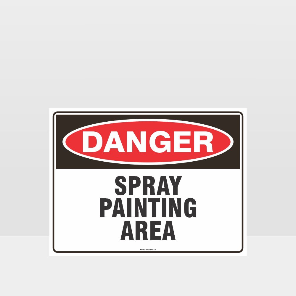 Custom Gate Signs,Danger Spray Painting Area Sign