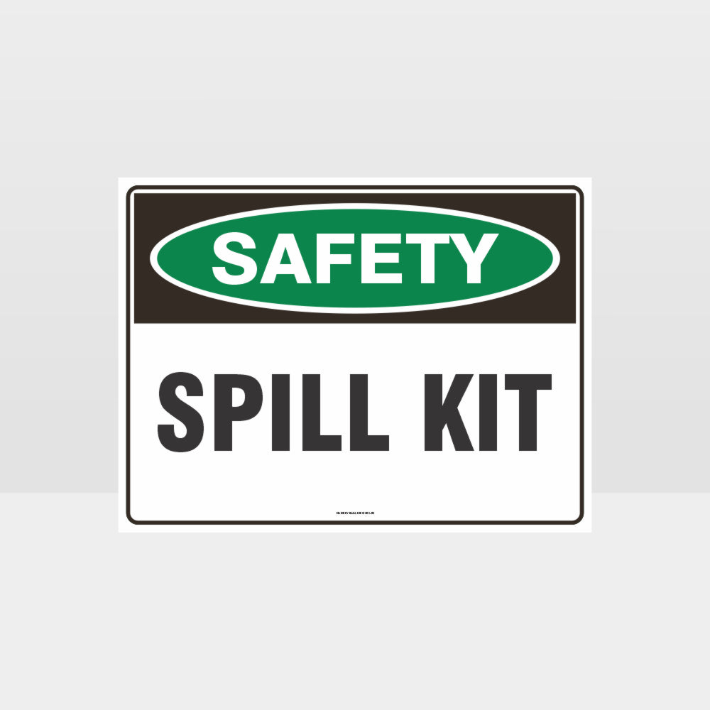 Custom Signs For Business,Spill Kit Sign