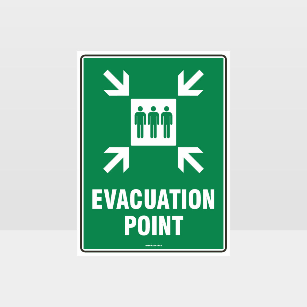 Customized Safety Signs,Evacuation Point Sign