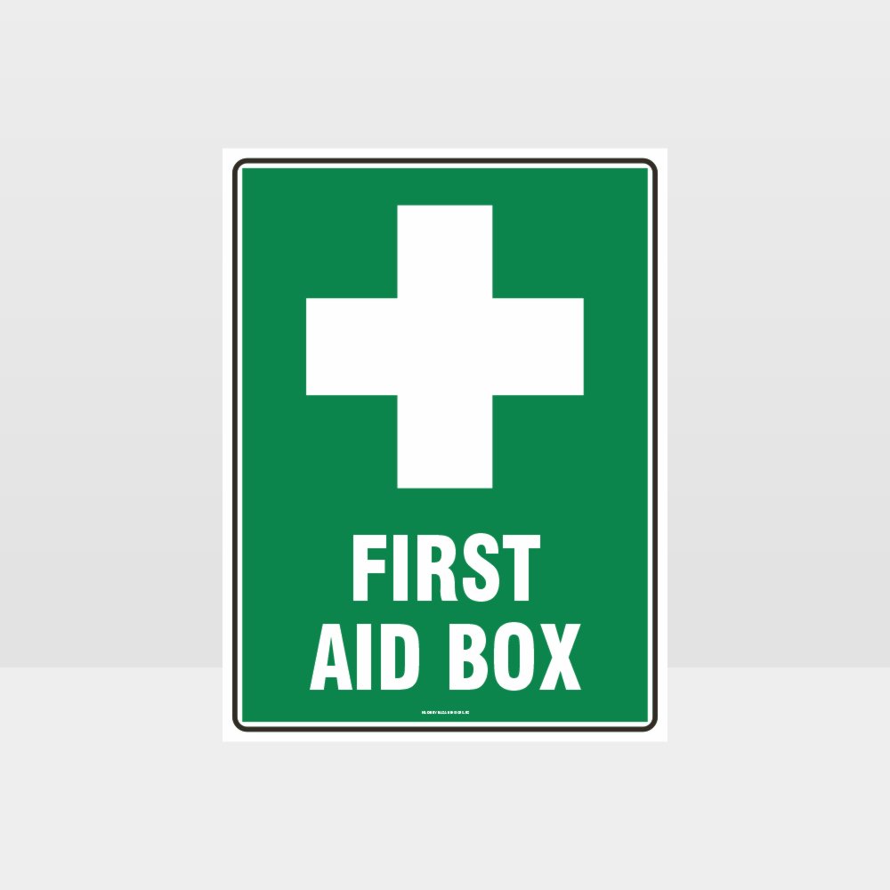 Customized Safety Signs,First Aid Box Sign