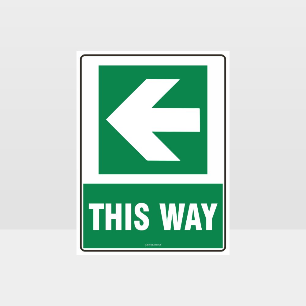 Custom Yard Signs,This Way Arrow 04 Sign