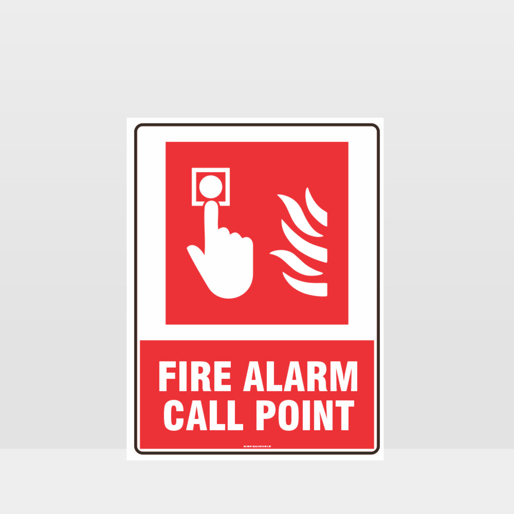 Custom Signs Personalized,Fire Alarm Call Point Sign 02