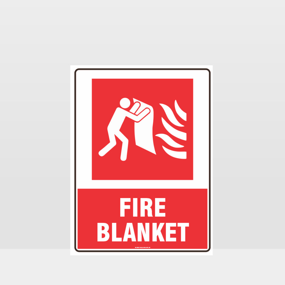 Custom Gate Signs,Fire Blanket Sign 02