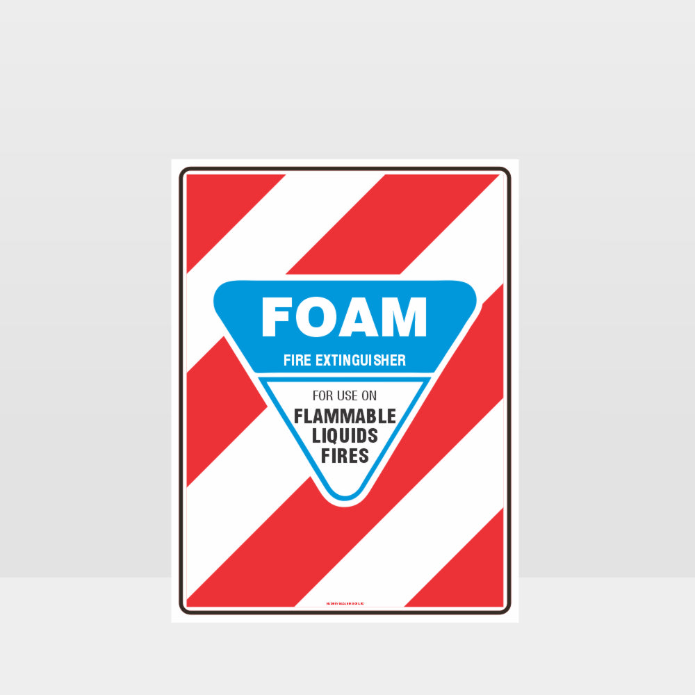 Custom Metal Sign,Foam Fire Extinguisher Sign
