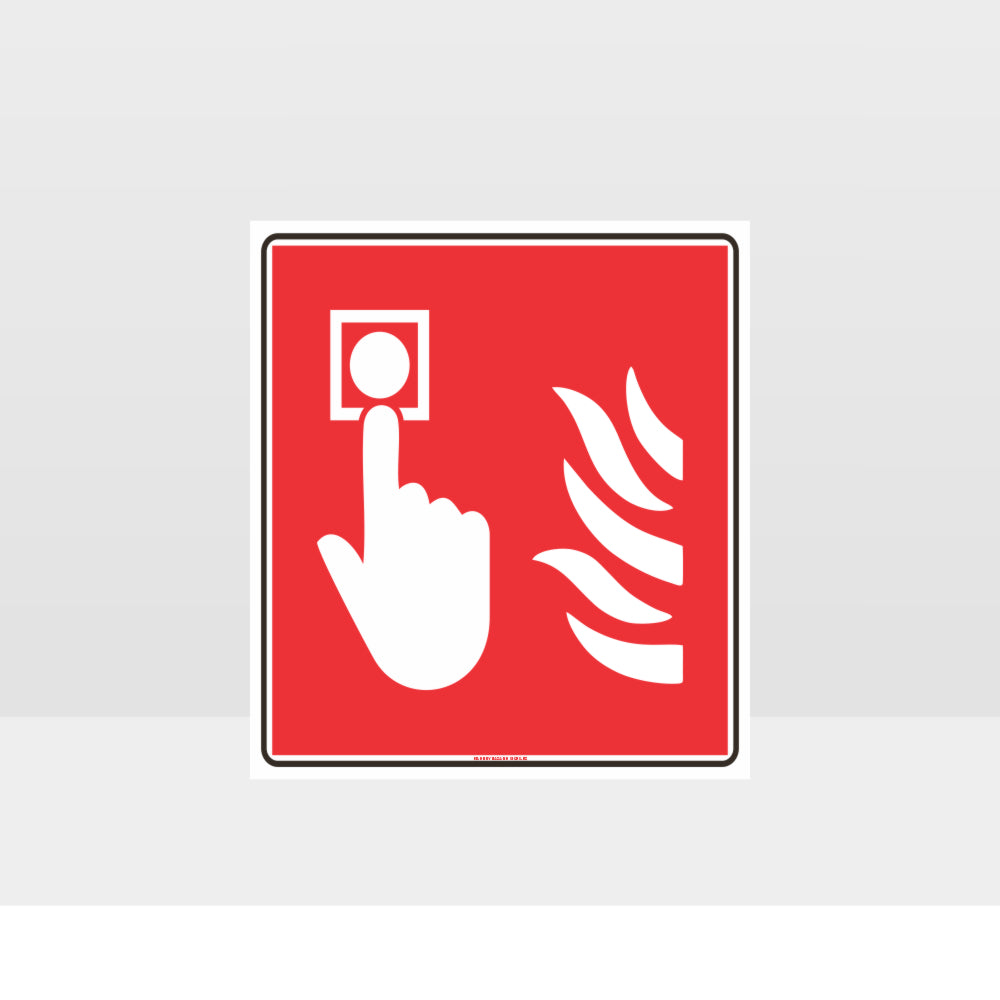 Custom Sign,Fire Alarm Button Sign