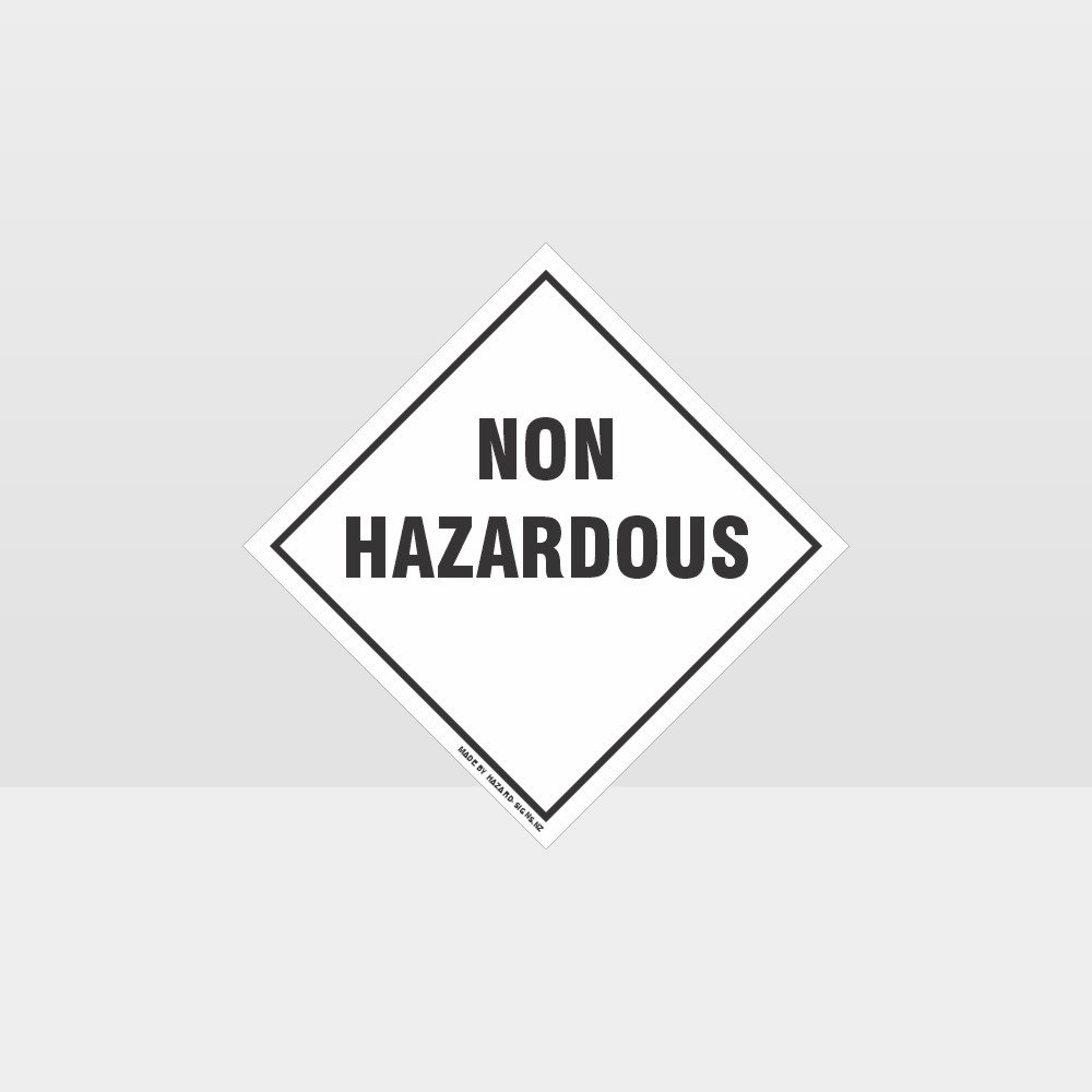 Custom Metal Sign,Non Hazardous Sign