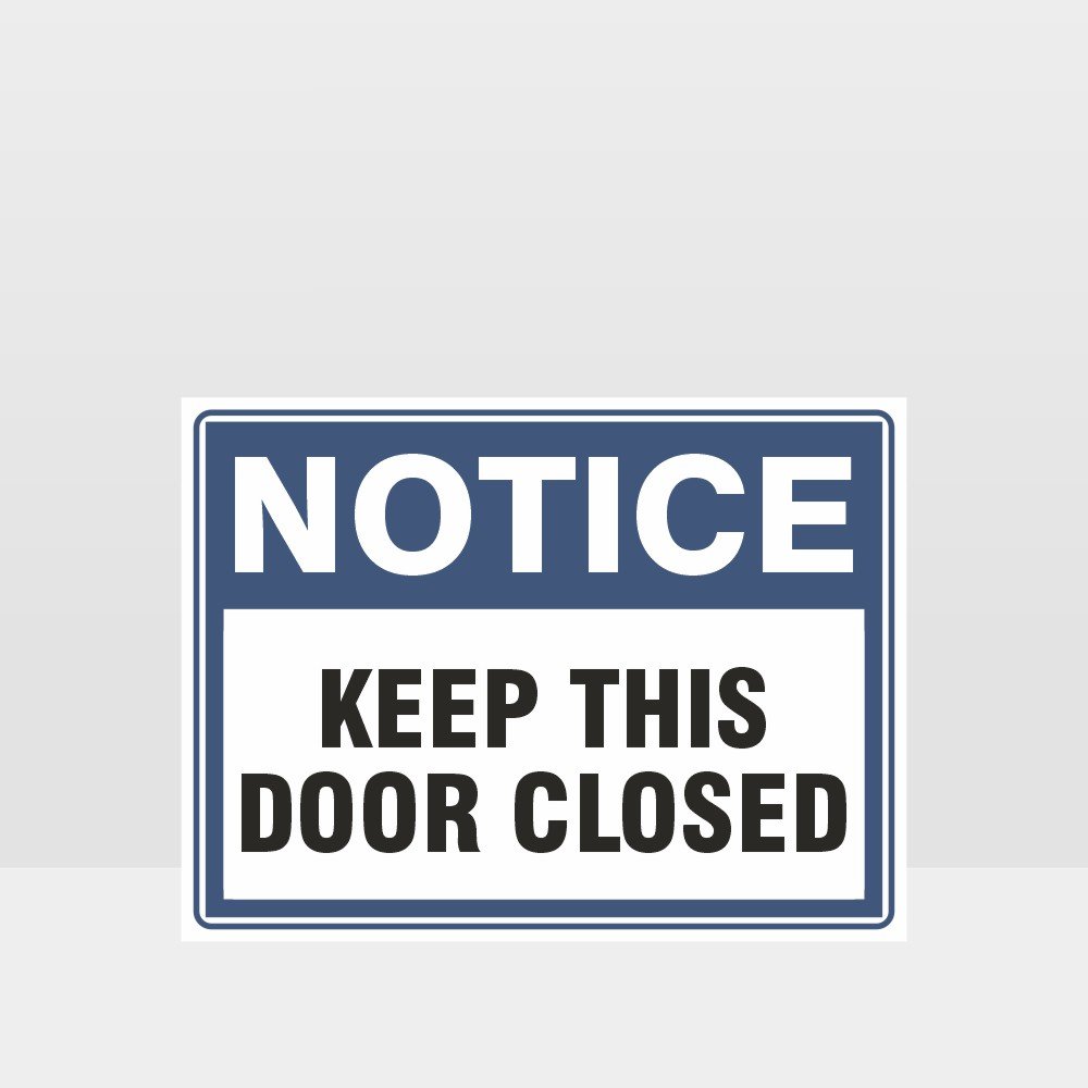 Customized Safety Signs,Keep This Door Closed Sign