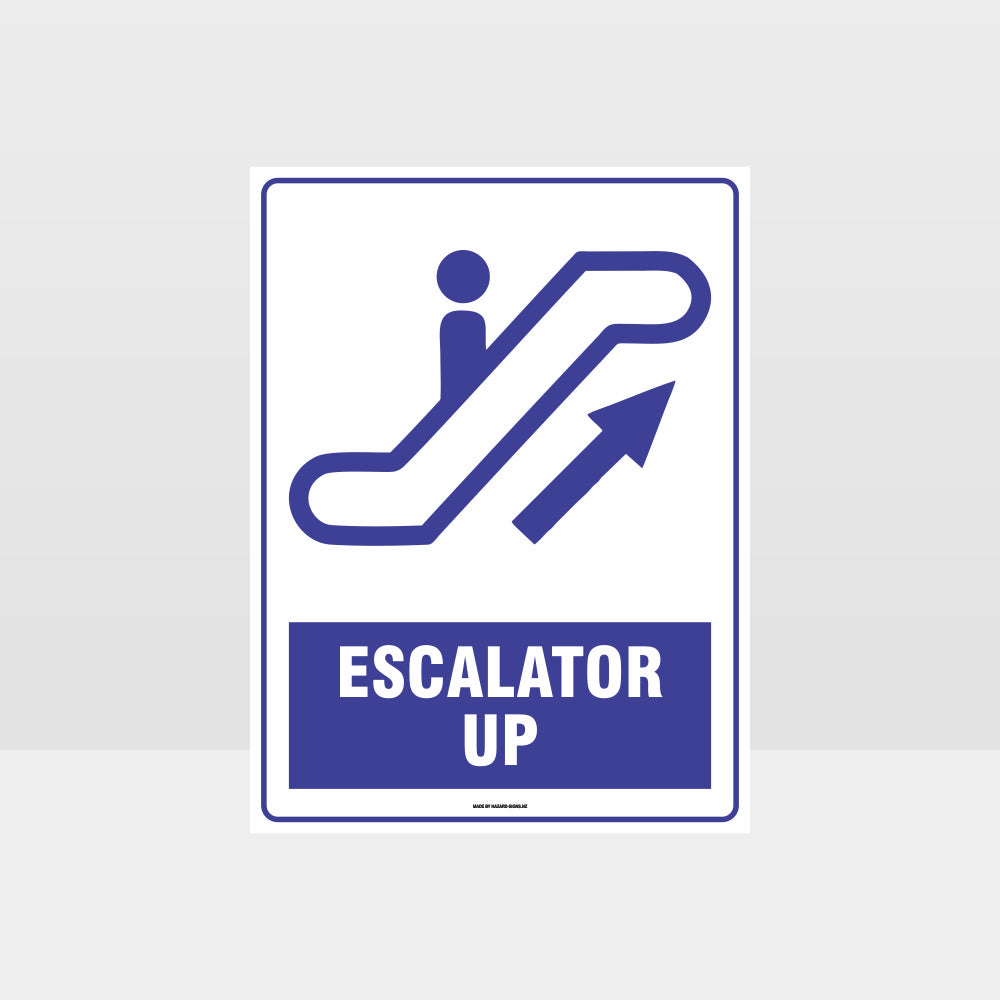Custom Yard Signs,Escalator Up Sign