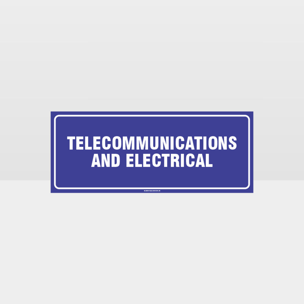 Customized Hazard Signs,Telecommunications And Electrical Sign