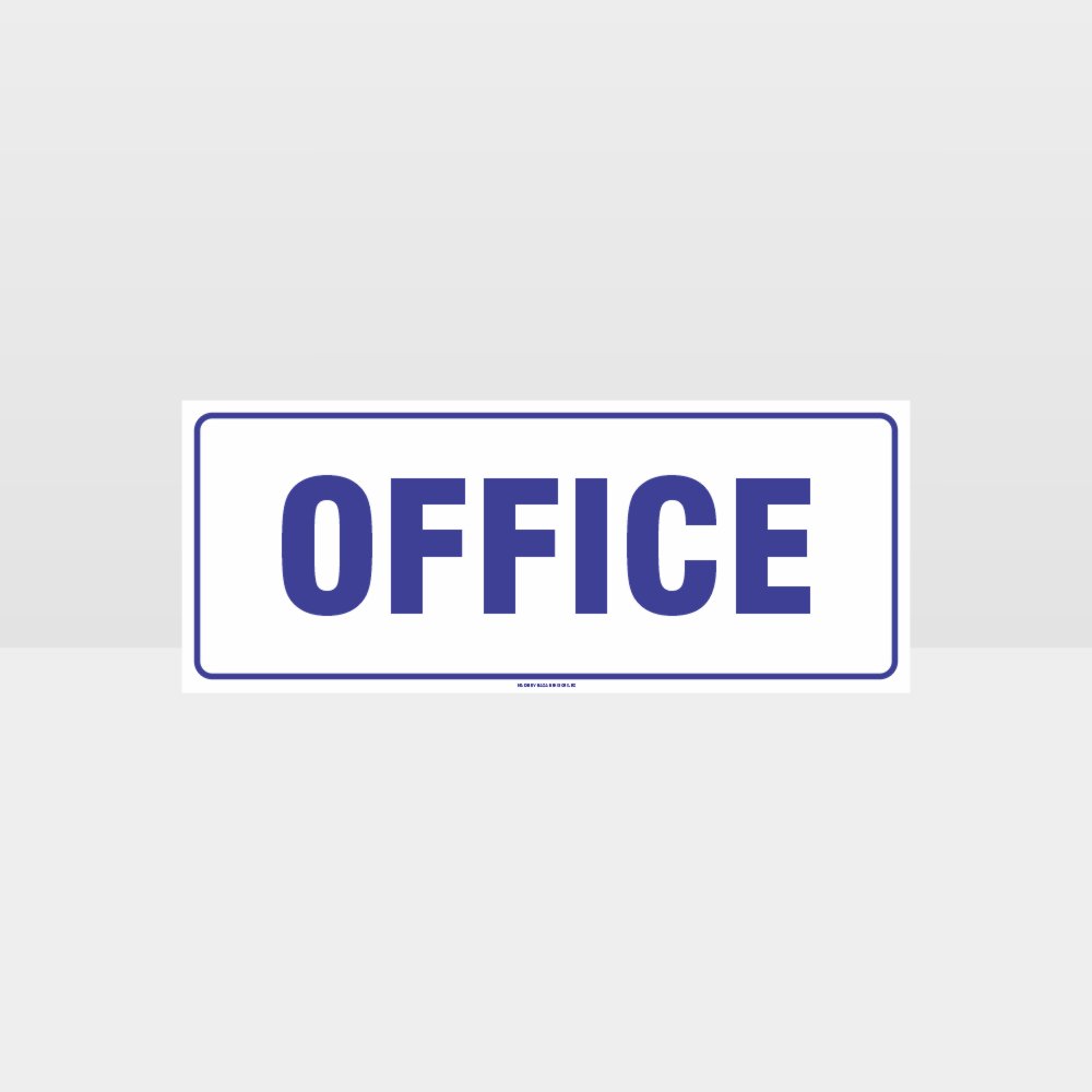 Customized Hazard Signs,Office White Background Sign
