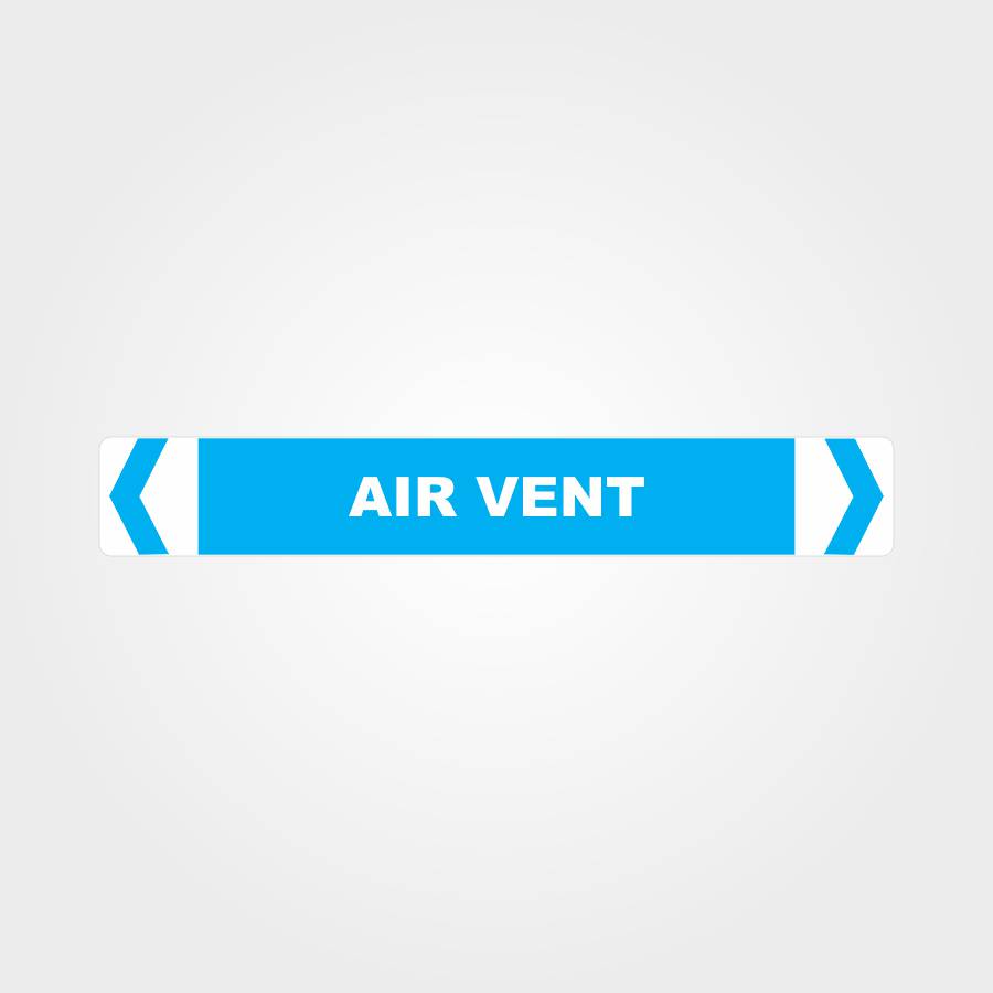 Customized Safety Signs,Air Vent Pipe Marker