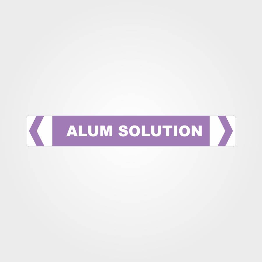 Custom Signs For Business,Alum Solution Pipe Marker