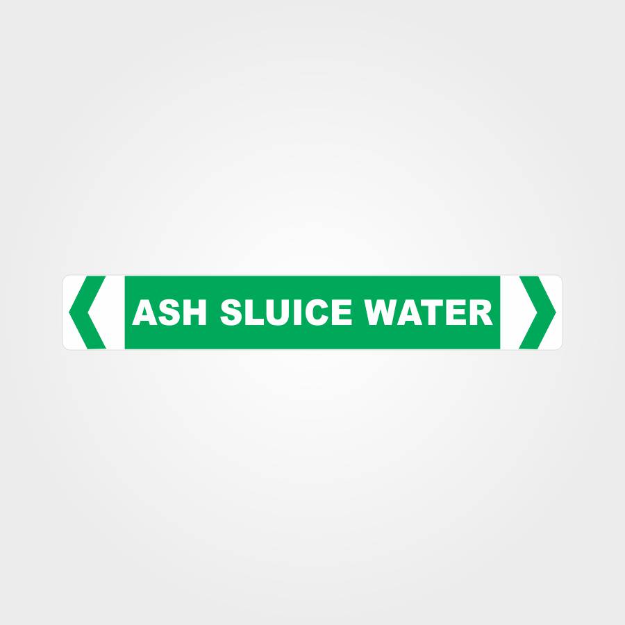 Customized Safety Signs,Ash Sluice Water Pipe Marker