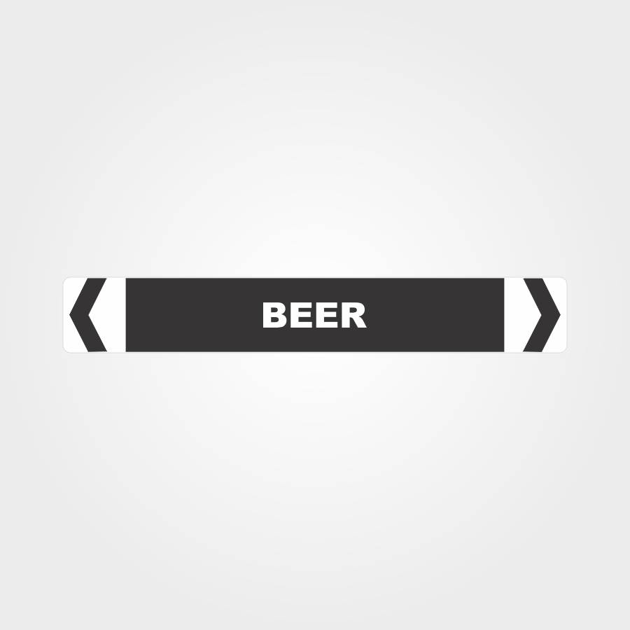 Custom Metal Sign,Beer Pipe Marker