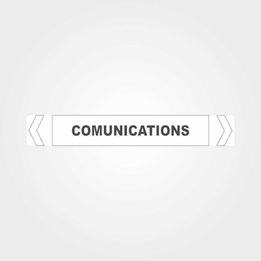 Custom Signs Personalized,Communications Pipe Marker