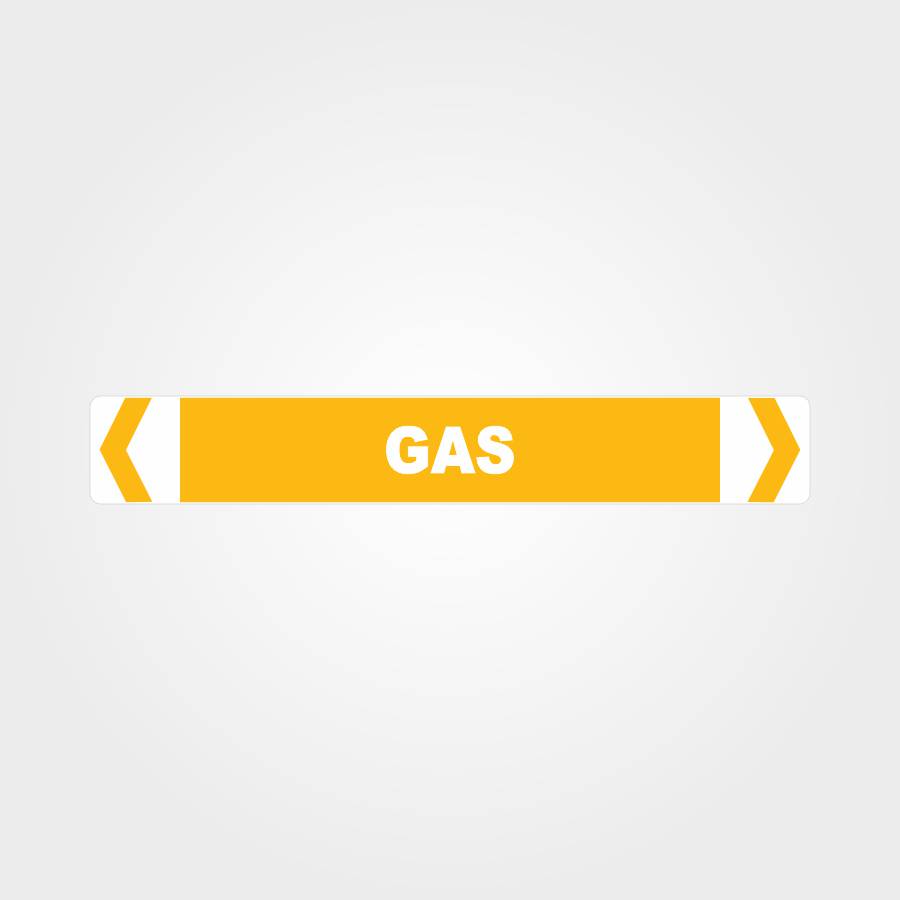 Customized Safety Signs,Gas Pipe Marker