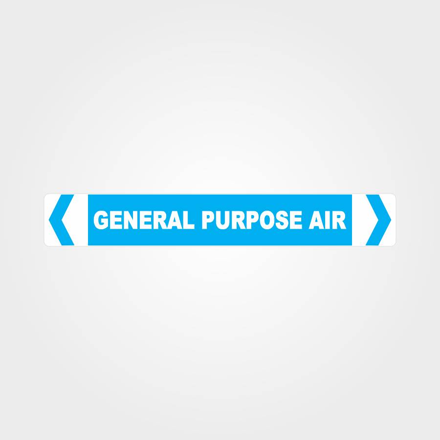 Custom Signs Outdoor Metal,General Purpose Air Pipe Marker