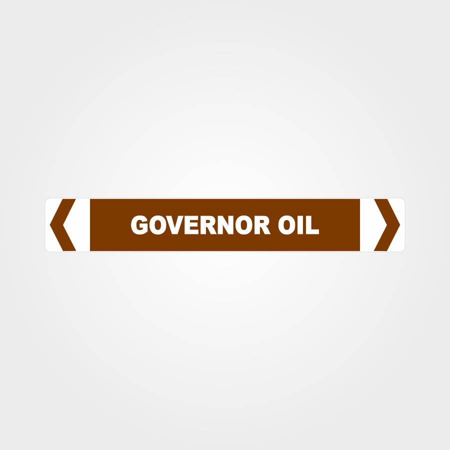 Custom Signs Outdoor Metal,Governor Oil Pipe Marker