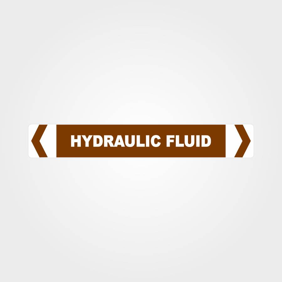 Customized Hazard Signs,Hydraulic Fluid Pipe Marker