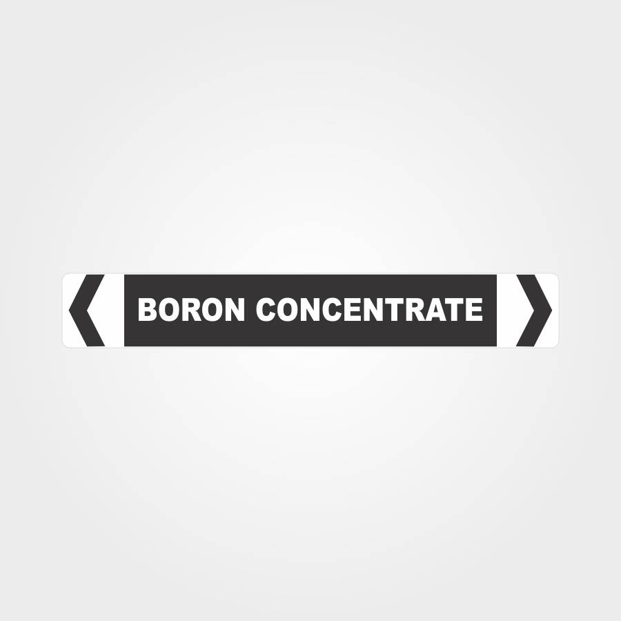 Custom Yard Signs,Boron Concentrate Pipe Marker