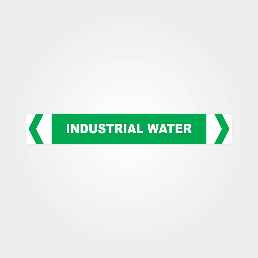 Custom Design Sign,Industrial Water Pipe Marker