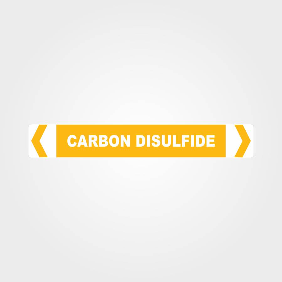 Custom Signs Personalized,Carbon Disulfide Pipe Marker