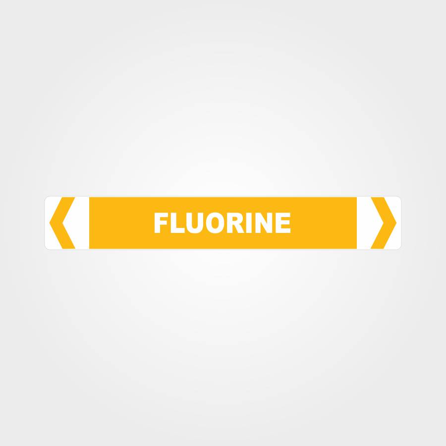 Custom Signs Personalized,Fluorine Pipe Marker