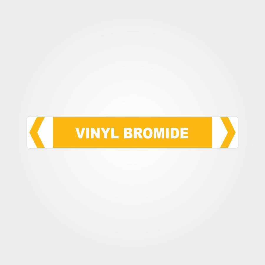Custom Sign,Vinyl Bromide Pipe Marker