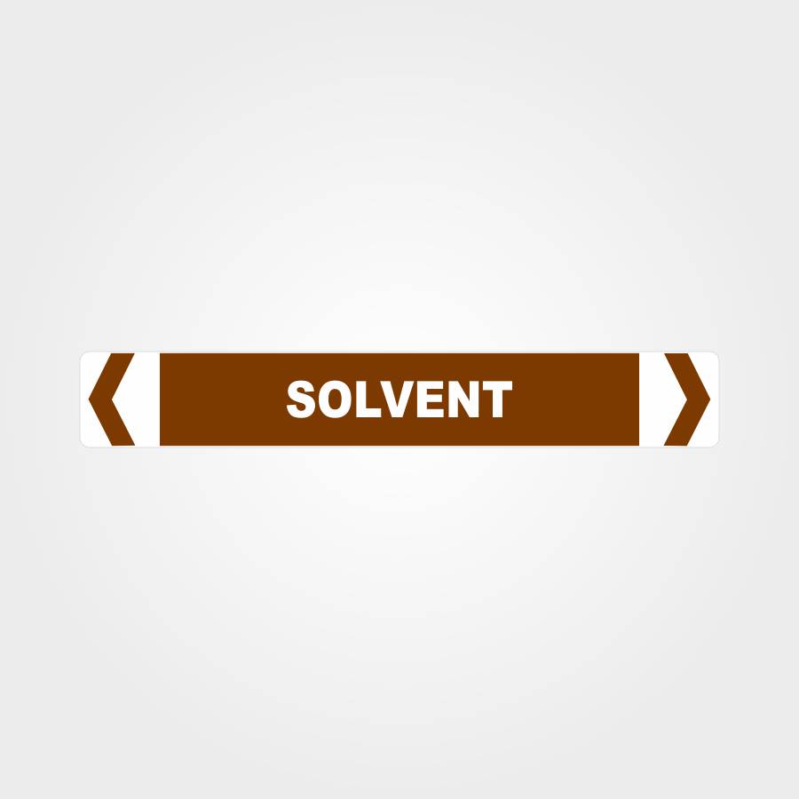 Customized Safety Signs,Solvent Pipe Marker
