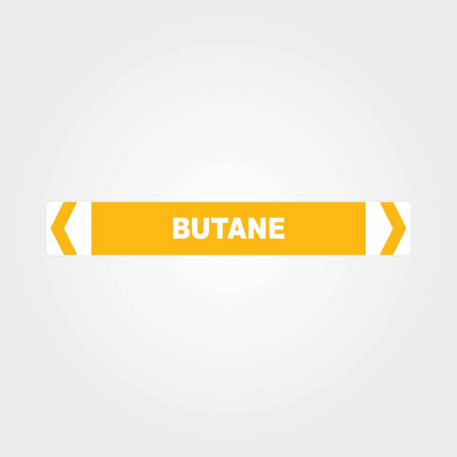 Custom Signs For Business,Butane Pipe Marker