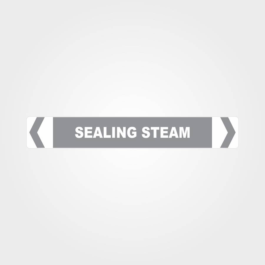 Customized Hazard Signs,Sealing Steam Pipe Marker