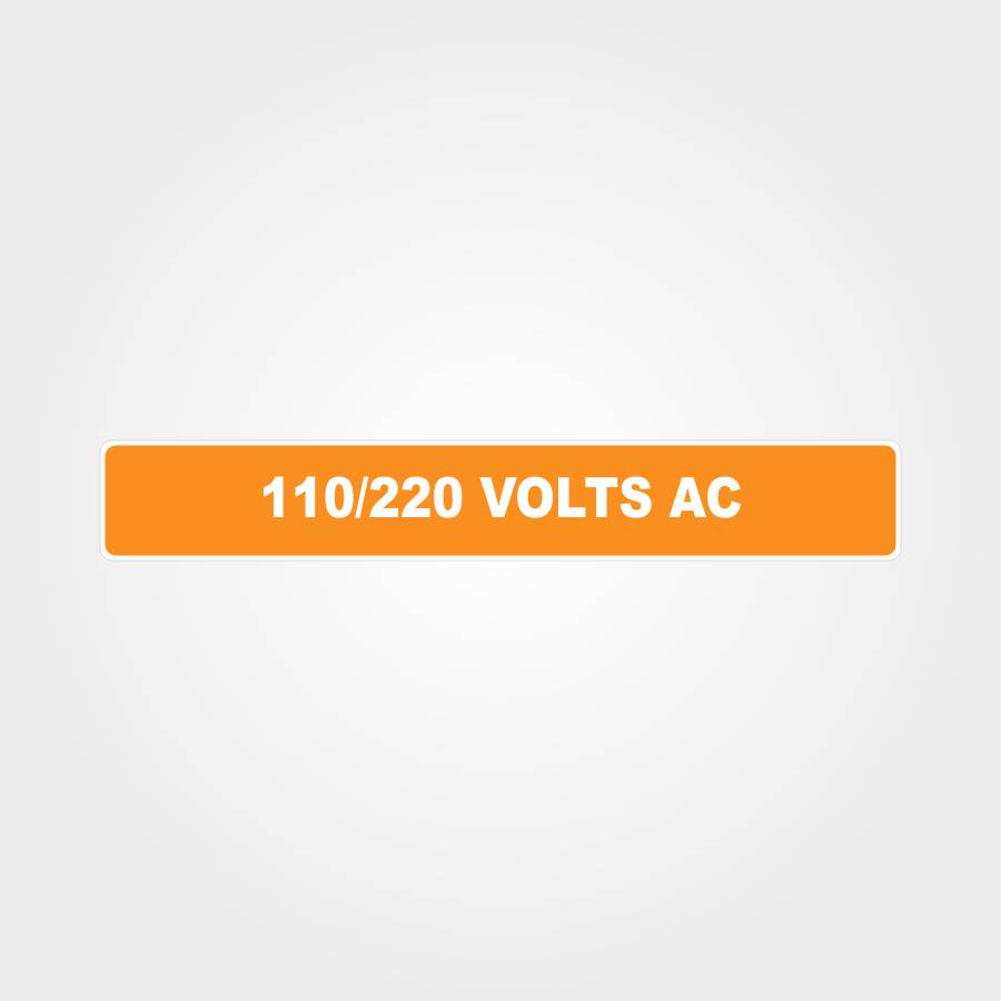 Custom Metal Sign,110/220 Volts Ac Pipe Marker