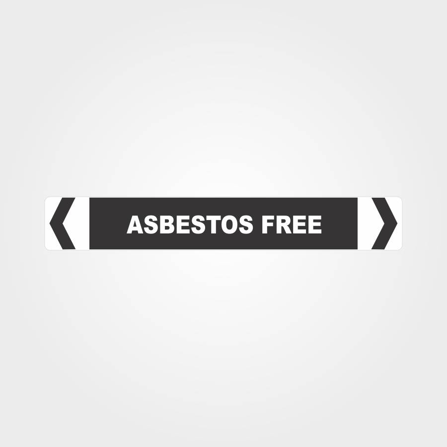 Custom Yard Signs,Asbestos Free Pipe Marker