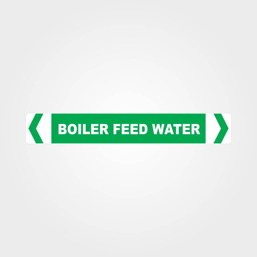 Custom Signs Personalized,Boiler Feed Water Pipe Marker