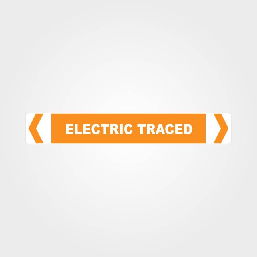 Customized Safety Signs,Electric Traced Pipe Marker