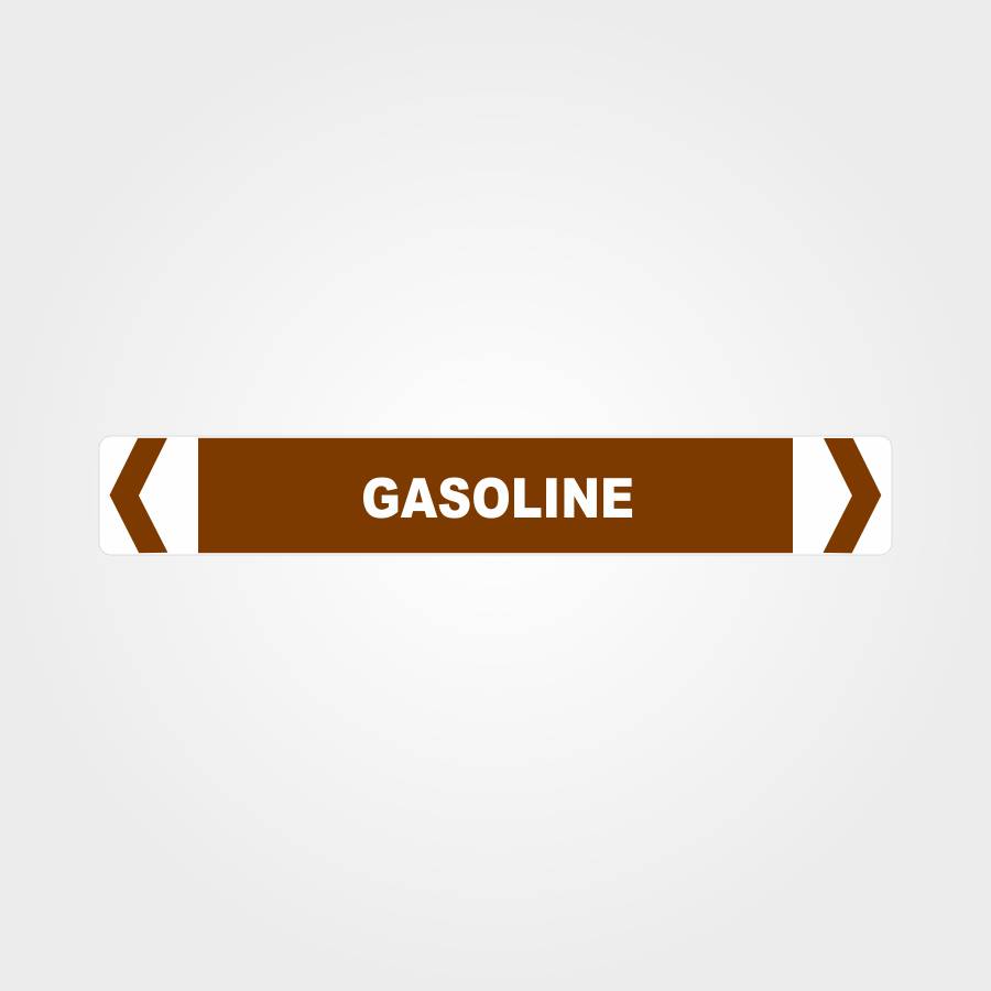 Customized Safety Signs,Gasoline Pipe Marker