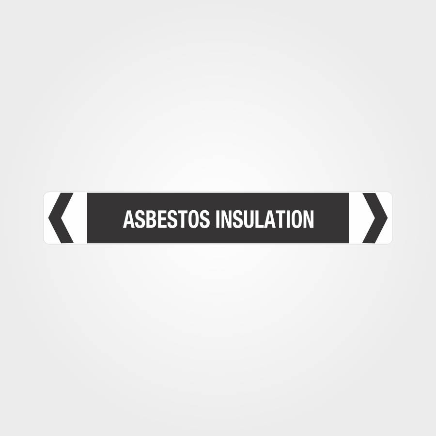 Customized Safety Signs,Asbestos Insulation Pipe Marker