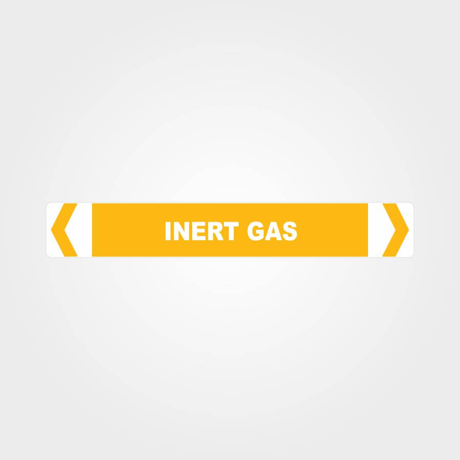 Customized Hazard Signs,Inert Gas Pipe Marker